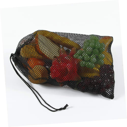 KOMBIUDA 10dílná síťovaná taška se stahovací šňůrkou, víceúčelová úložná taška na sport a prádlo