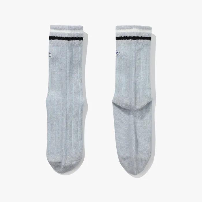 Knit Quarter Socks SKY BLUE
