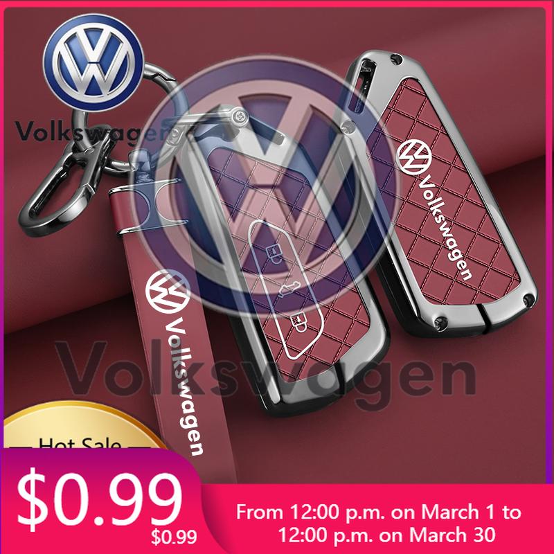 PCVHD1 2026 Hot Styling Mouldings For VW Volkswagen Jetta MK5 Golf New Car Remote Smart Key Case Cover Protector Holder Shell For VW Vo