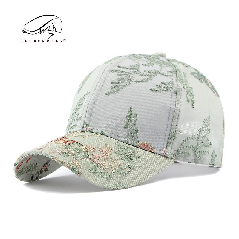 Sommerhut Damen mittlerer Schirm atmungsaktiv Hanfu-Stil Stickerei Hardtop Baseballkappe Reise Shopping Kappe Tide