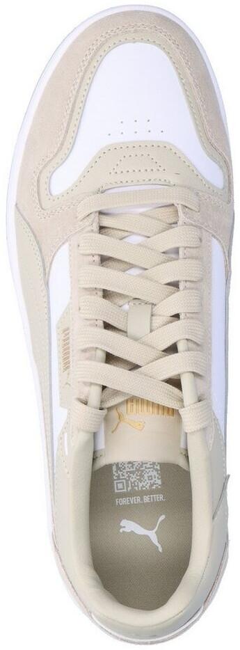 Кроссовки Puma Court Classic Suede Unisex белый/пустынная пыль/золото