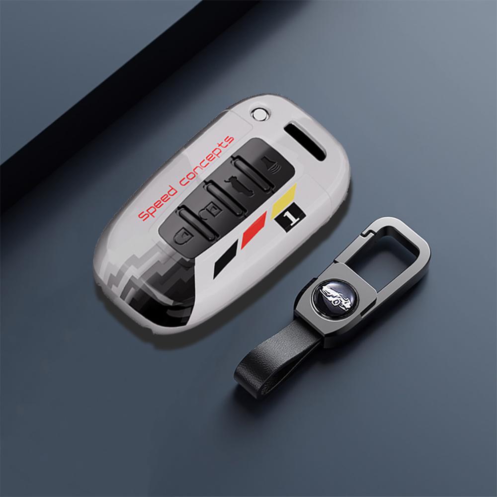 3/4Button Abs Car Key Fob Shell Cover For Kia Forte Sportage K2 K5 For Hyundai Genesis Coupe Sonata Ix35 Smart Key Case