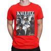 Tokio Hotel Tom Kaulitz Maglietta Vintage Uomo Cotone Puro Maglietta Divertente Girocollo Maglietta a Manica Corta Top Estivi