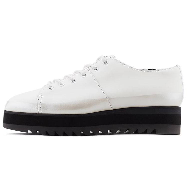 Onitsuka Tiger Lace-Up Lo Comfortable Durable Thick Sole Sneakers Women sneakers White 1182A320-100