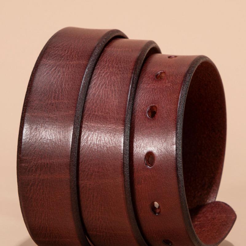 Leather Belt Men's Premium Versatile Business Belt Pin Buckle