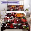 Cristiano Ronaldo Bedding Set Breathable Duvet Cover with Pillowcases Decorative Bed Linen for Bedroom Home Decoration Birthday Gift