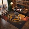 Wolverhampton Wanderers Football Print Crystal Velvet Rug, Comfortable Water Absorbent Non Slip Indoor Floor Carpet