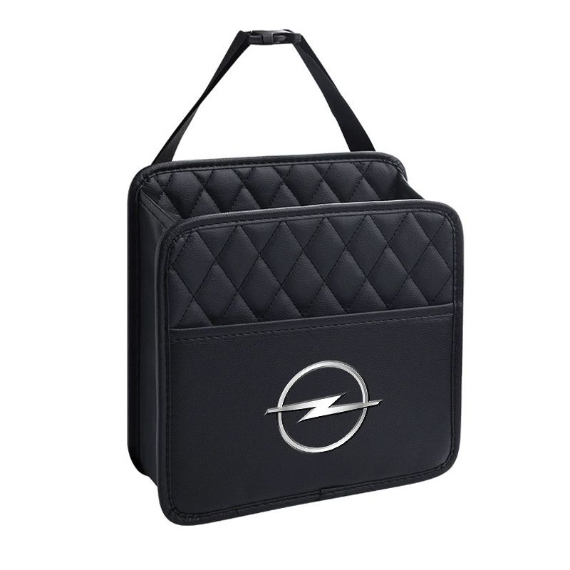 Car Storage Bag Multi-function Seat Back Storage Pocket Suspension For Opel Adam Ampera Corsa Insignia Karl Rocks-e Astra New Energy