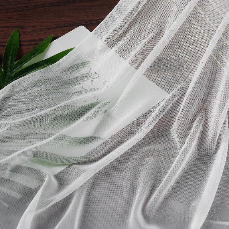 

100x170cm Stretch Nylon Spandex Mesh Fabric 20D Super Thin High Elastic Encrypted Tulle Gauze Net Fabric for Diy Sewing Material 500x170cm