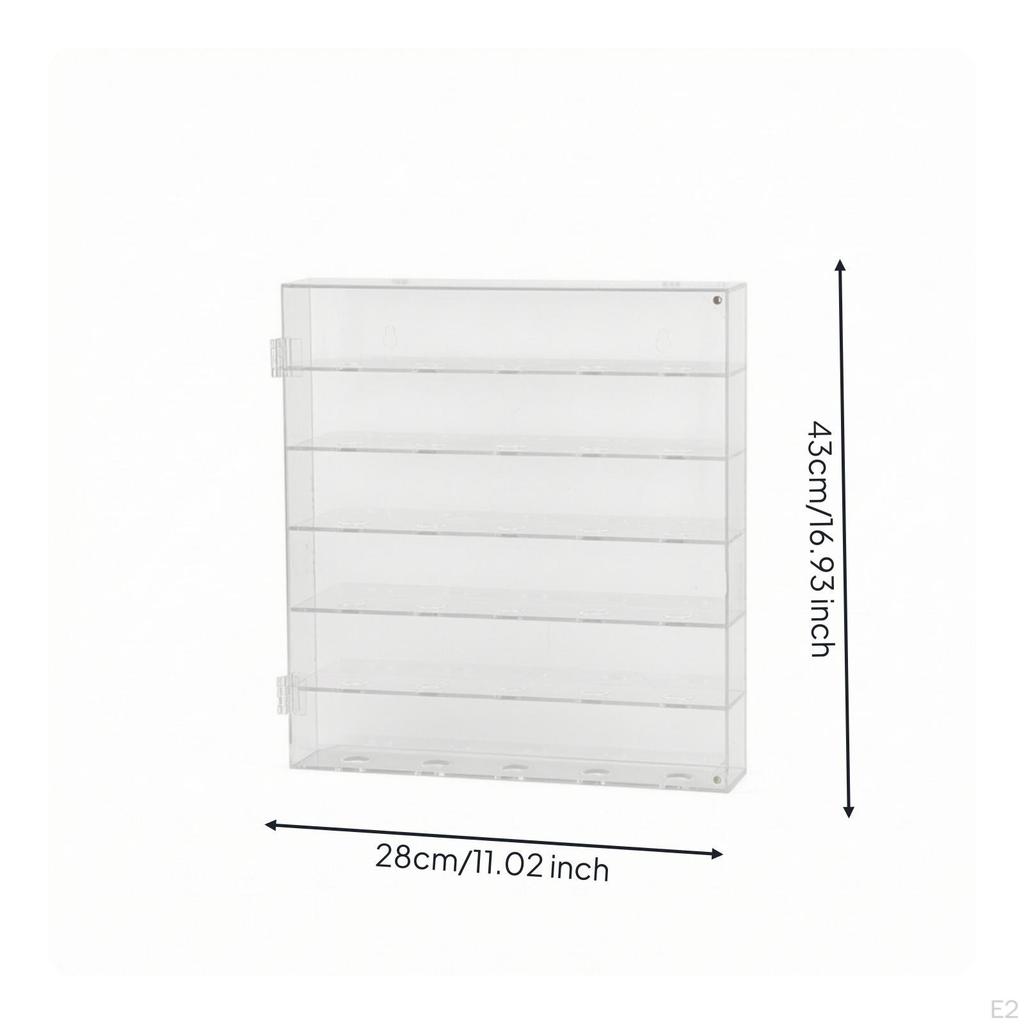 Golf Ball Display Case Acrylic Collection for Home Decor, Golfers