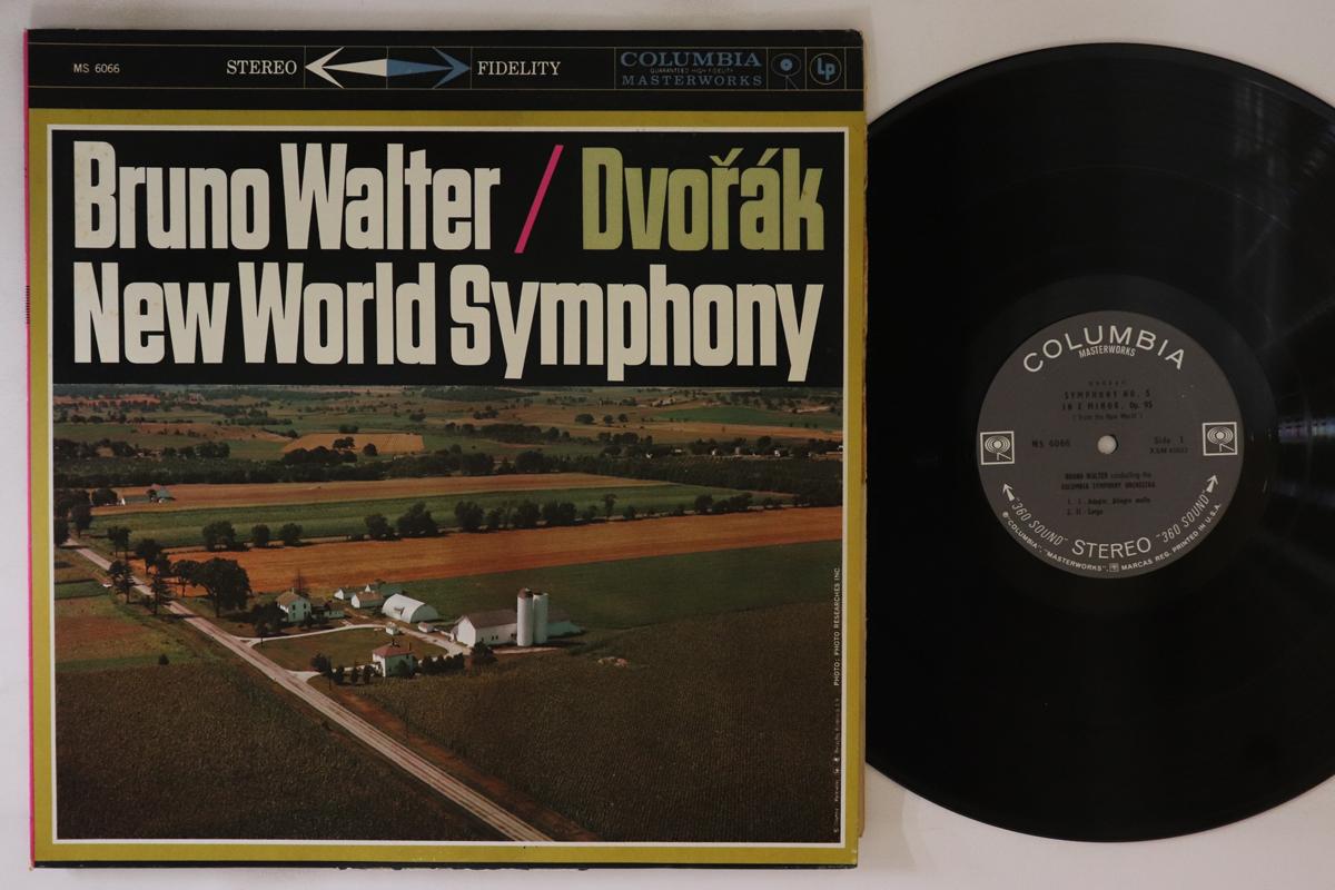 

LP Record BRUNO WALTER Dvorak New World Symphony MS6066 COLUMBIA MASTE US Classical Used
