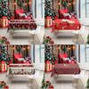 Neujahrstischdecke Rot Weihnachten Tisch Tischdecke Leichter Luxus High-End Rechteckige Kaffeetischdecke Neujahrs Dekorative Tischdecke