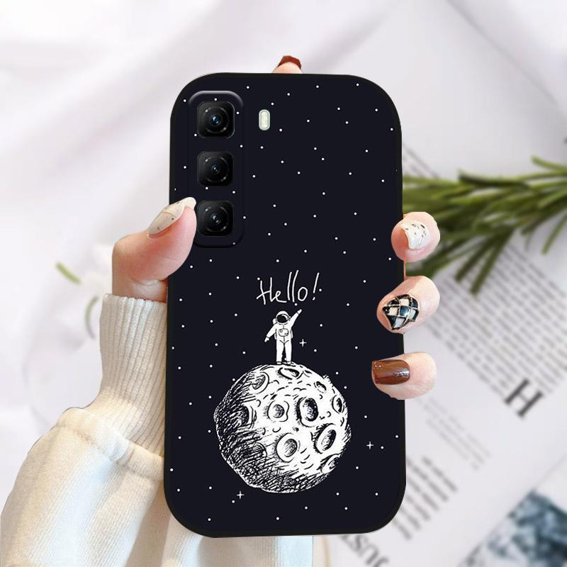 For Infinix Hot 60 Pro X6885 4G Case Camera Protection Cover Soft TPU Phone Casing For Infinix Hot 60Pro Hot60 Pro Fundas Bumper
