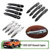 Maniglie e Ciotole Porta Resistenti ai Graffi per Renault Captur 2013-2017