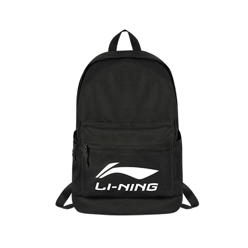 Полиэстеровый рюкзак Li Ning Обычный Унисекс Черный YBSU197-1