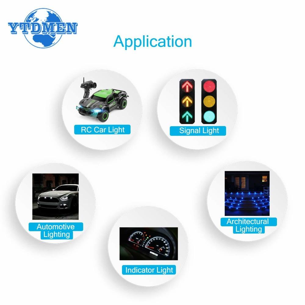 20PCS Prewired LED Diode 5mm 12V Ultra Bright Emitting Diodes Lamp DIY Projects White Red Green Blue Orange Yellow