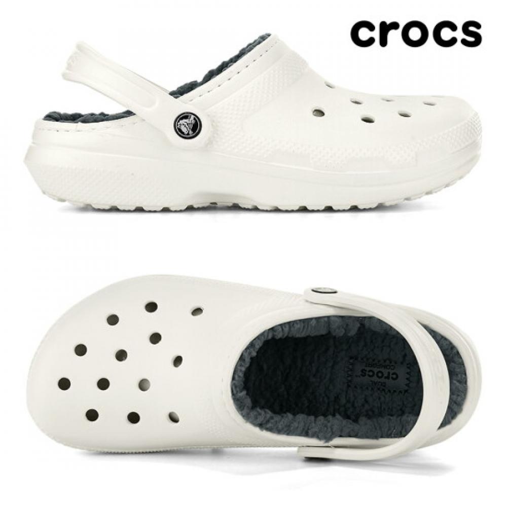 Crocs Classic Lined Clog Fleece Slippers 203591 10m