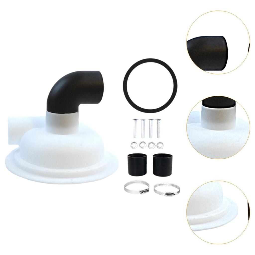Vacuum Dust Separator Cyclone Cover Spare Parts Construction Waste for