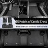 2025 Toyota Corolla Cross TPE Full Coverage Floor Mats & Accessories