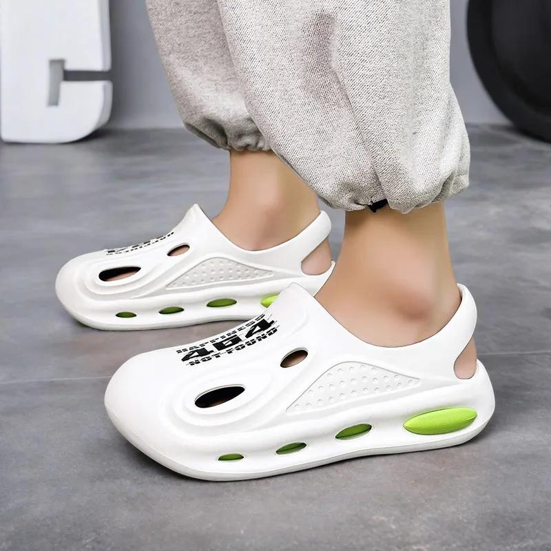 Herren-Clog für draußen mit Gummisohle Herren-Sportsandalen Boty Panske Turnschuhe Herren-Hausschuhe Niedrige Lederschuhe Barfußschuhe Herren-Tennis