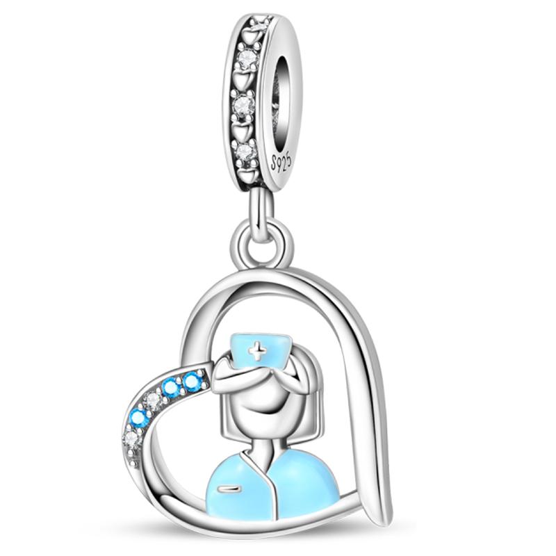 Original Copper Charm Beads Glowing Luminous Lantern Angel Magic Cat Jungle Pendant Bead For Bracelet Charm Jewelry