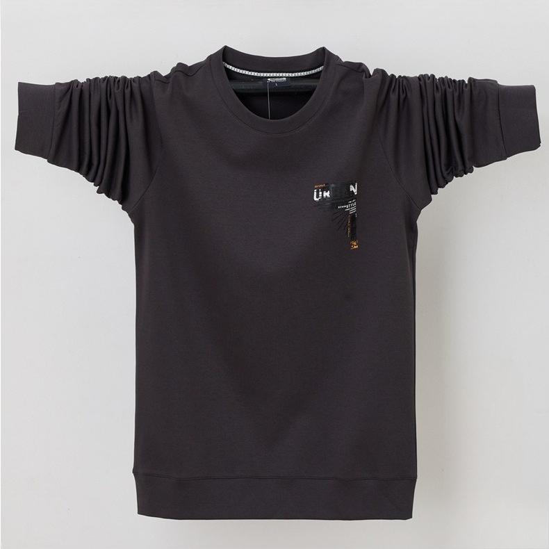 Men's Soft Crewneck Sweatshirt Breathable Crew Neck Pullover Outdoor Athletic Long Sleeve Sweatshirts Fall Warm Breathable Pullovers for Men