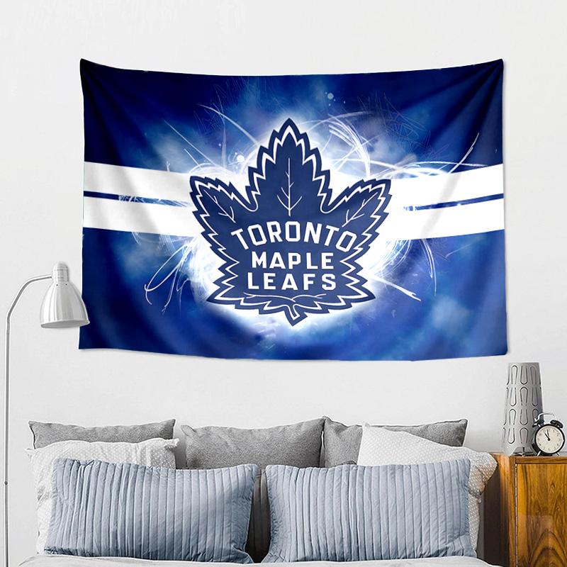 Maple Leafs Printed Tapestry, Wall Hanging,Livingroom, dormitory, Large Wall Decor, Fabric Decor Fan Birthday Gifts