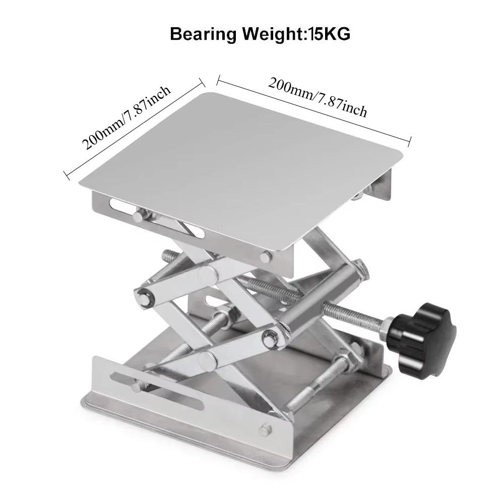 Tesoura de Laboratório Jack Plataforma de Suporte de Laboratório Mesa Elevatória Stand Mesa Plataforma de Altura Expansível Ferramentas de Marcenaria