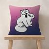 Kawaii SSimons Cat anime  Personalized Pillow Dust Cover Bedroom Kids Party Decoration Pillowcase Birthday Children Gift