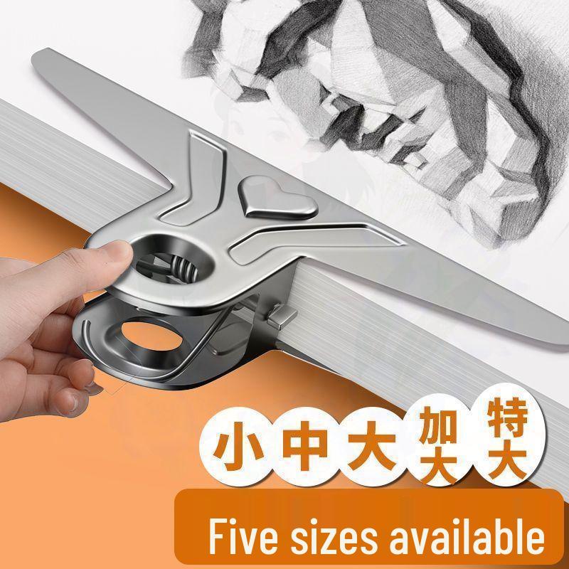 Free Shipping: Extra Large Stainless Steel Binding Clips for Household & Office