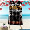Name Custom RBD Band Print Beach Towel, Large Soft Quick Dry Towel for Beach Camping Swimming