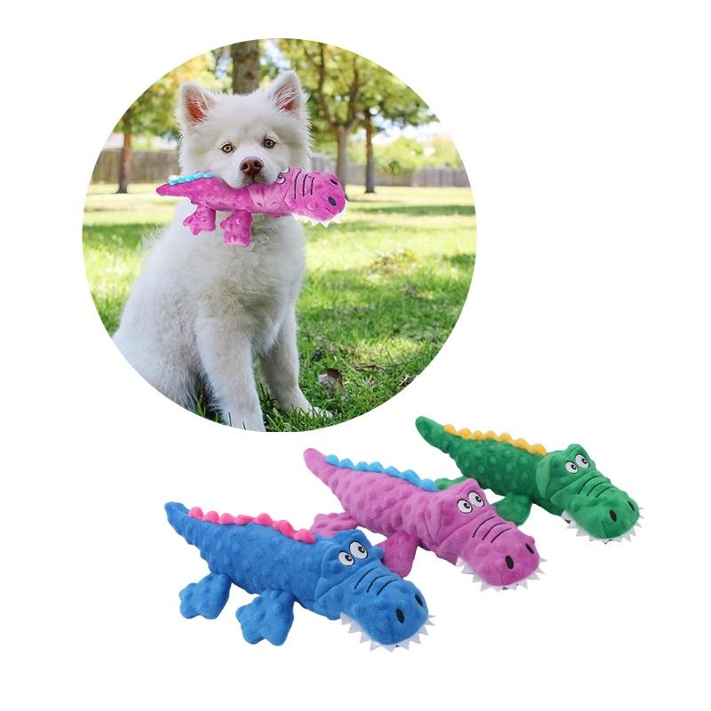 New Pet Plush Toy Crocodile Cute And Durable Perfect For Chewing 70g