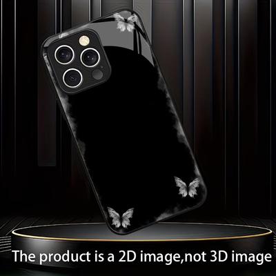 Coque de téléphone colorée en verre plaqué pour iPhone 17 16 15 14 13 12 11 Pro Max Plus 16E 17Air Cover