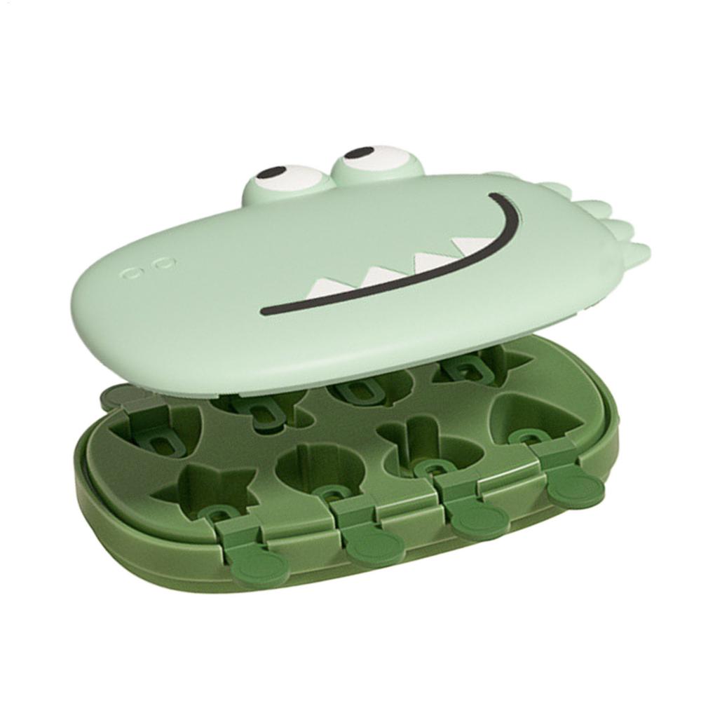 

8 ячеек Формы для эскимо Легко извлекаемые силиконовые формы для мороженого Изготовление мороженого Формы без БФА Для сырных палочек Сувениры для вечеринок зелёный