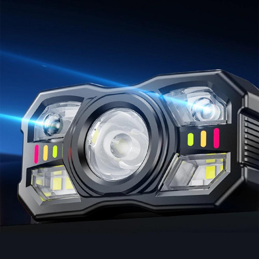 Ultra Bright IR Motion Sensor  Head Lamp Adjustable Mode Head Flashlight  Fishing