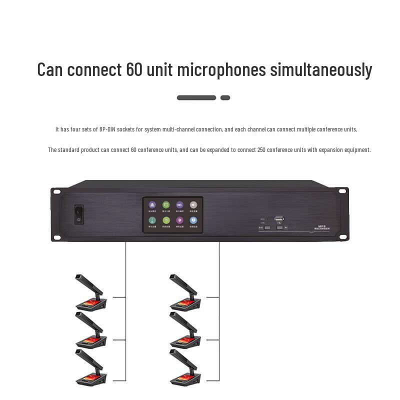 Runpu RP-SY66-20 Wired Digital Video Tracking Conference System (CN Version)