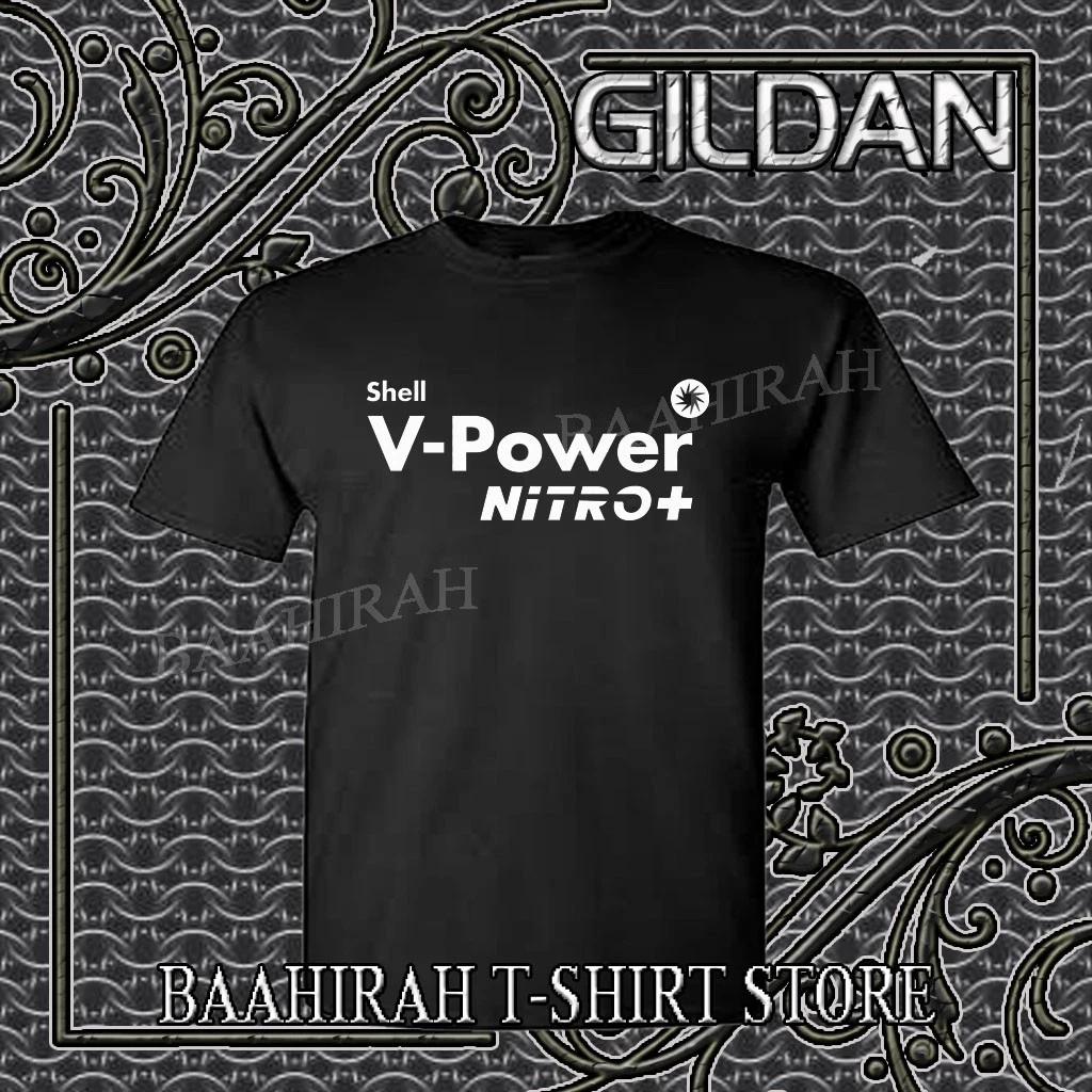 

New Shell V-Power Logo American Funny T shirt Size S to 5XL M