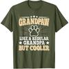 Grandpaw Dog Grandpa Grandfather Grand Paw Vintage Men T-Shirt