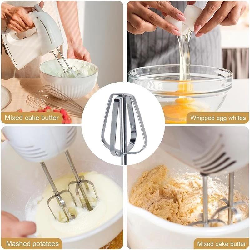 

1pc Stainless Steel Egg Beater Stirring Rod Household Butter Cream Whipper Egg Beater Beater Stirring Rod Kitchen Accessories