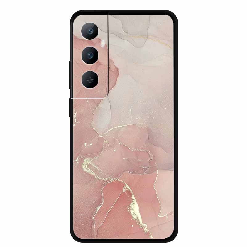 For Realme C65 4G Global C 65 Phone Case Marble Patterns Back Cover TPU Soft Silicone Protector Shield Funda for RealmeC65 Capa