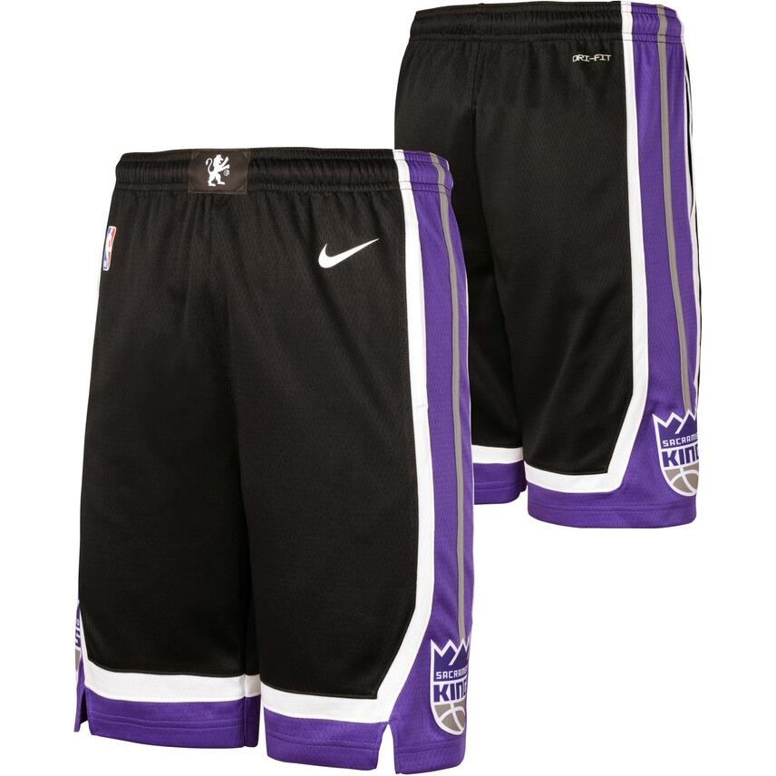 New Nike Sacramento Kings Icon Edition Men's Nike Dri FIT Nba Swingman Shorts DX8729-010