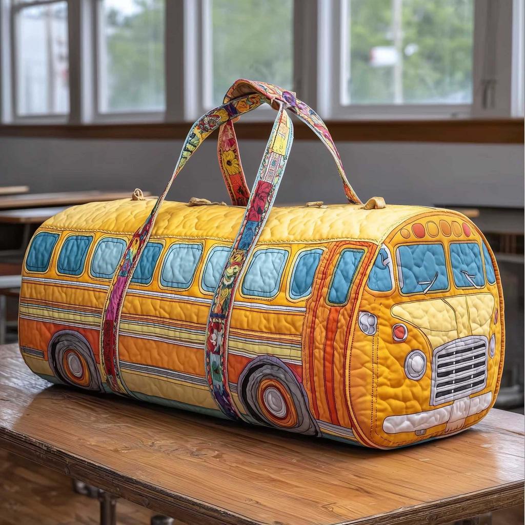 3D-gedruckte gesteppte Baumwoll-Reisetasche - Damen Yoga-Tote-Handtasche