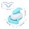 Paper Corner Puncher Wheat Ear Hollow Pattern Punch Cutter for Cardstock Photo Card Crafts