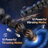 Remote-Control Telescopic Vibrating Wand with Suction Cup Prostate Massager Dildo.