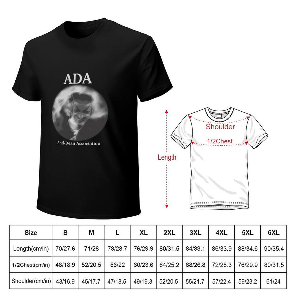 ANTIDEAN ASSOCIATION TShirt quickdrying oversizeds t shirts for men