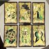 Green Trace Tarot - Story-Driven Deck 10.3*6cm, Mystical Divination, Spiritual Guidance 78 Pcs Tarot Cards Based On RWS