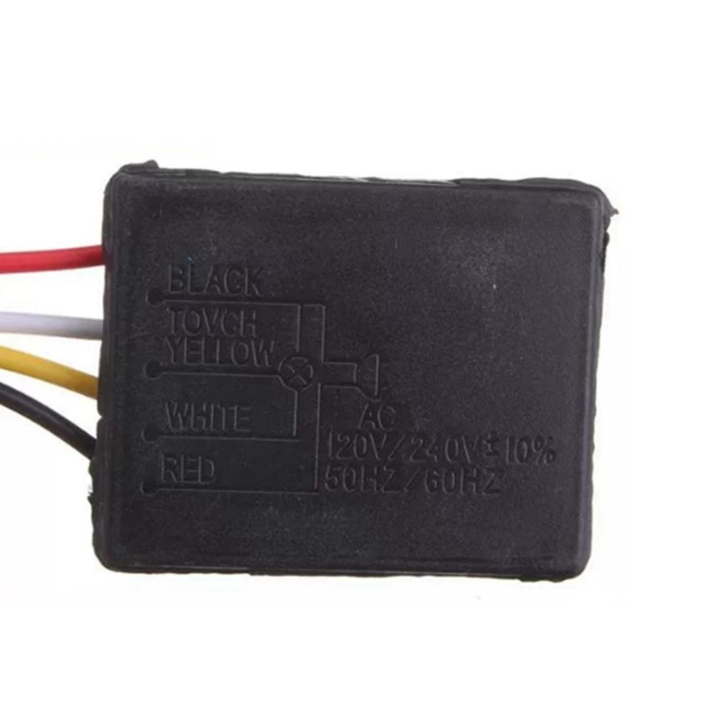 LED Incandescent Control Module On/Off Dimming AC100-240V Lamp Dimmer Touch Sensor Switch Plug