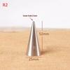 1Pc/5Pcs 304 Stainless Steel Piping Tips Set Multi Shapes Durable Design For Baking Cookies Cupcakes Pastry Making