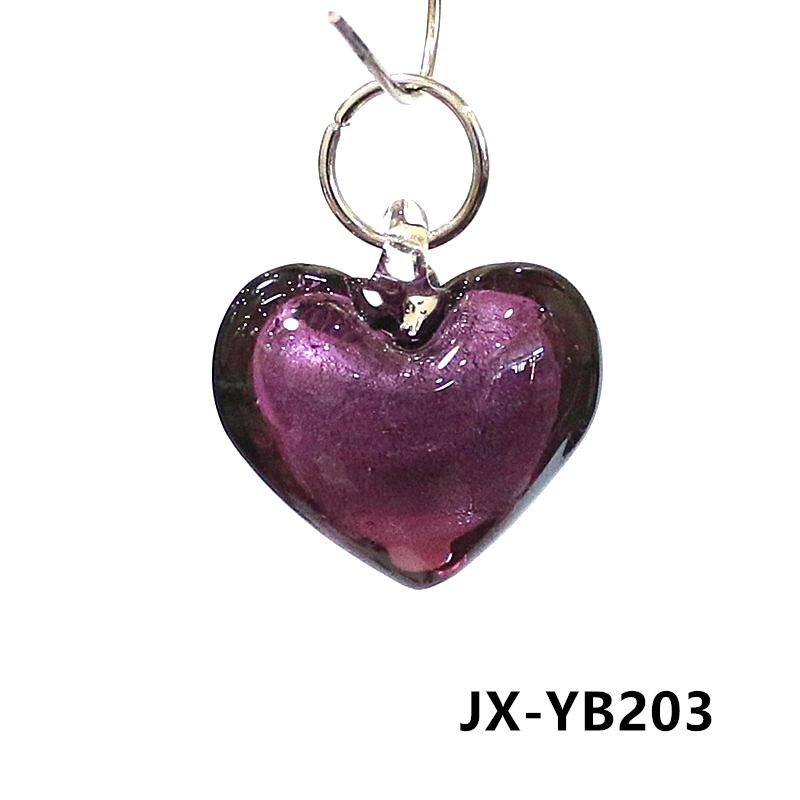 2 Stück Mini Glas Herz Form Anhänger Winzig Süß Liebe Anhänger Für DIY Bastelbedarf Hochzeitsdeko Valentinstagsgeschenke für Freunde
