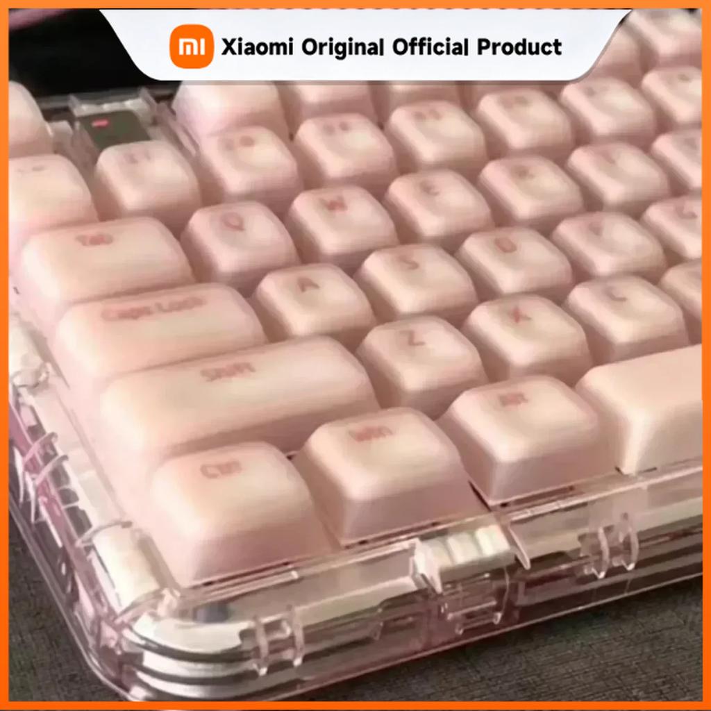 Xiaomi Transluzente Silikon CHERRY Tastenkappen PBT Dopamin Stumm für 21/61/87/104/108 Mechanische Tastaturen